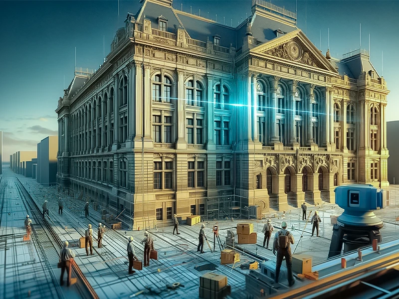 How does 3D laser scanning work