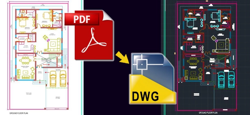 DWG and PDF survey outputs