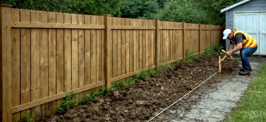 residential boundary wall survey